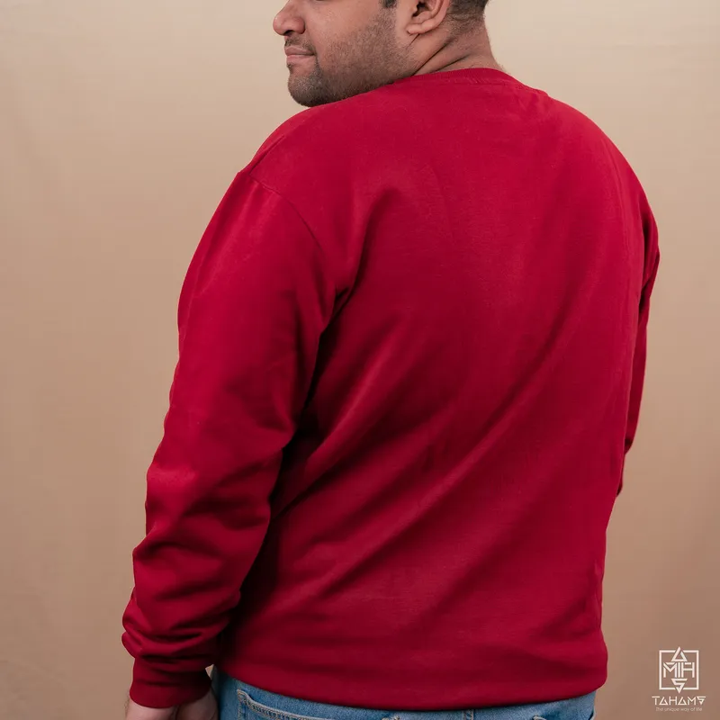 Elite Wine Red Sweatshirt