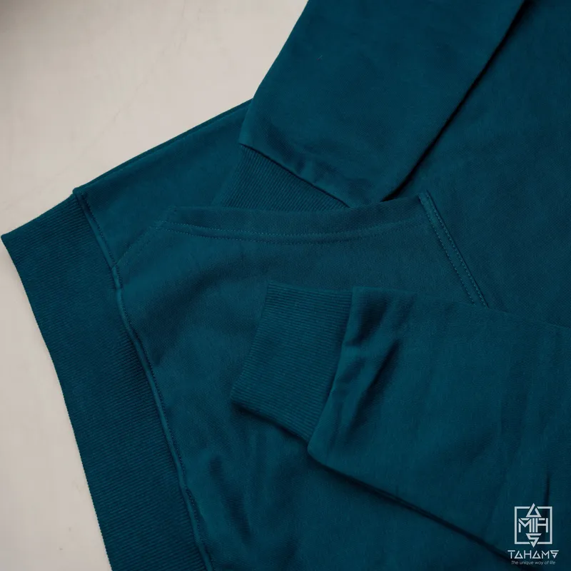 Elite Aquamarine Kangaroo Pocket Hoodie