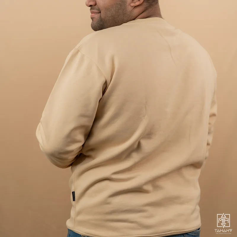 Elite Sandy Beige Sweatshirt