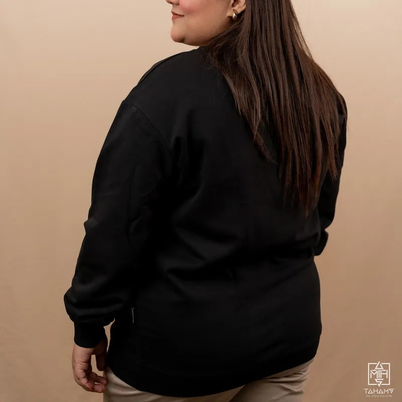 Elite Raven Black Sweatshirt