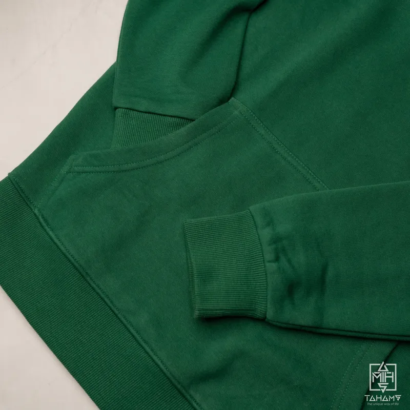 Elite Emerald Green Kangaroo Pocket Hoodie