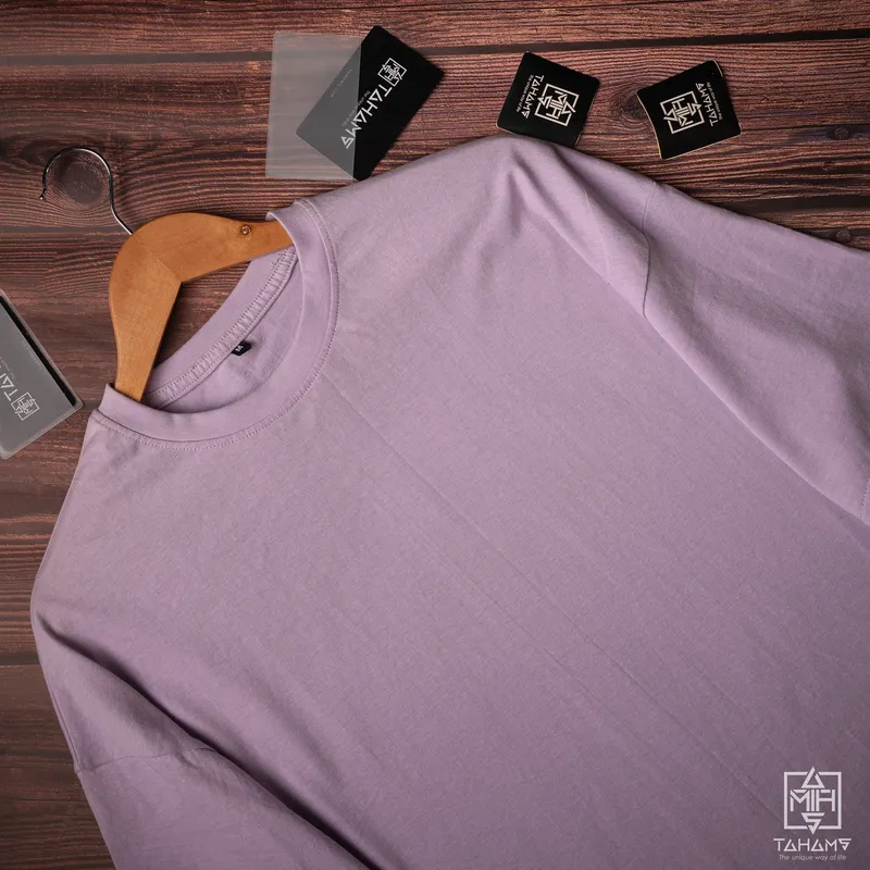 Bliss Lavender Drop Shoulder