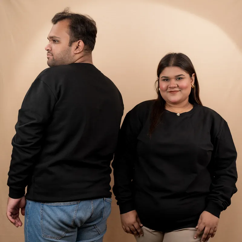 2X Elite Raven Black Full Sleeve Sweatshirt	