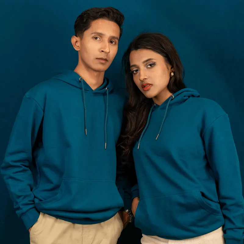 2X Elite Aquamarine Kangaroo Pocket Hoodie