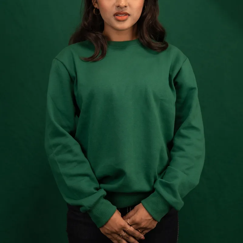 Elite Emerald Green Full Sleeve Sweatshirt