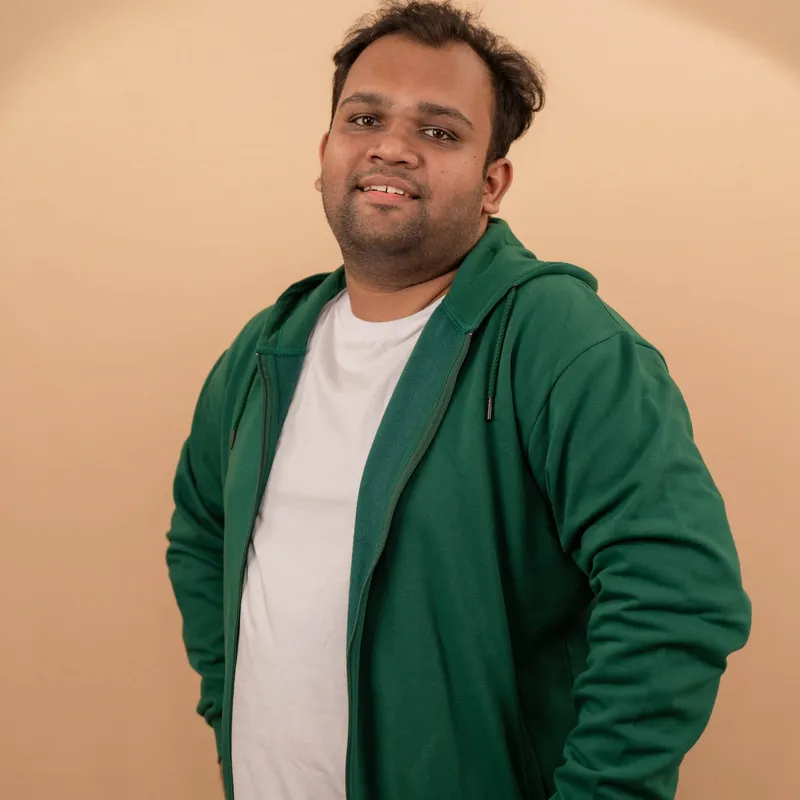 Elite Emerald Green Full Sleeve Zipper Hoodie
