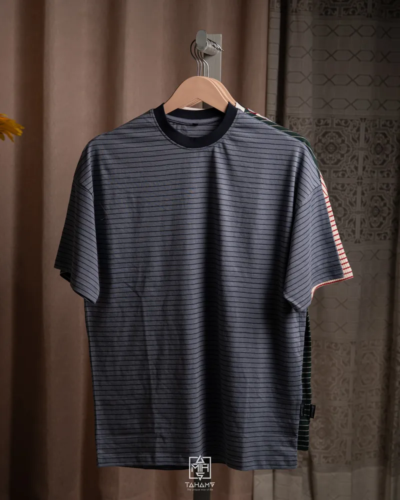 Ash Black Signature Stripped Drop 